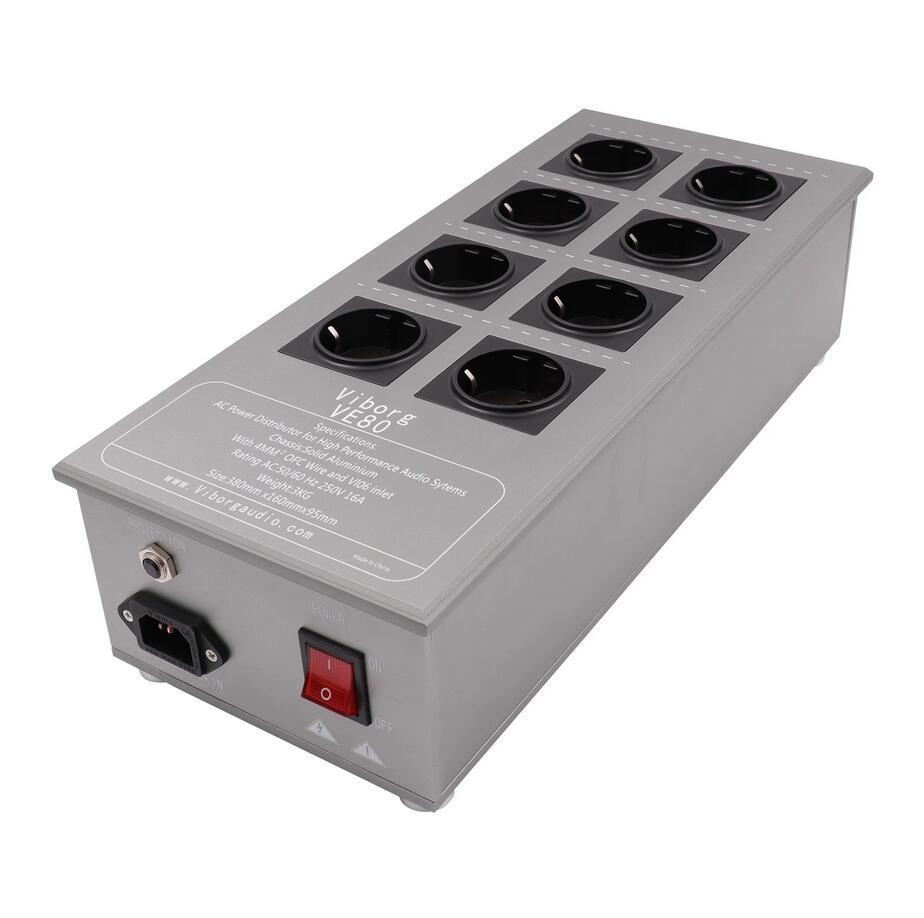 High-End Viborg VE80 Hifi Audio AC Power Conditioner Audiophile Power Filter Power Purifier