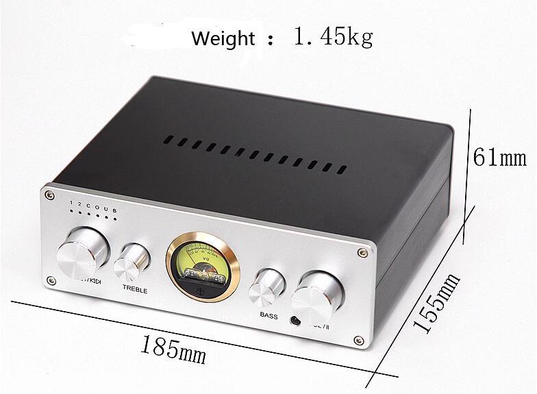 TPA3255 Digital high-power amplifier Fiber optic coaxial USB computer decoding Bluetooth 5.0 with Remote control Class D