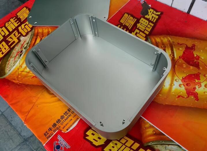 320MM*80MM mini Full aluminum amplifier Rounded chassis hifi diy psu case tube amp box preamp Enclosure