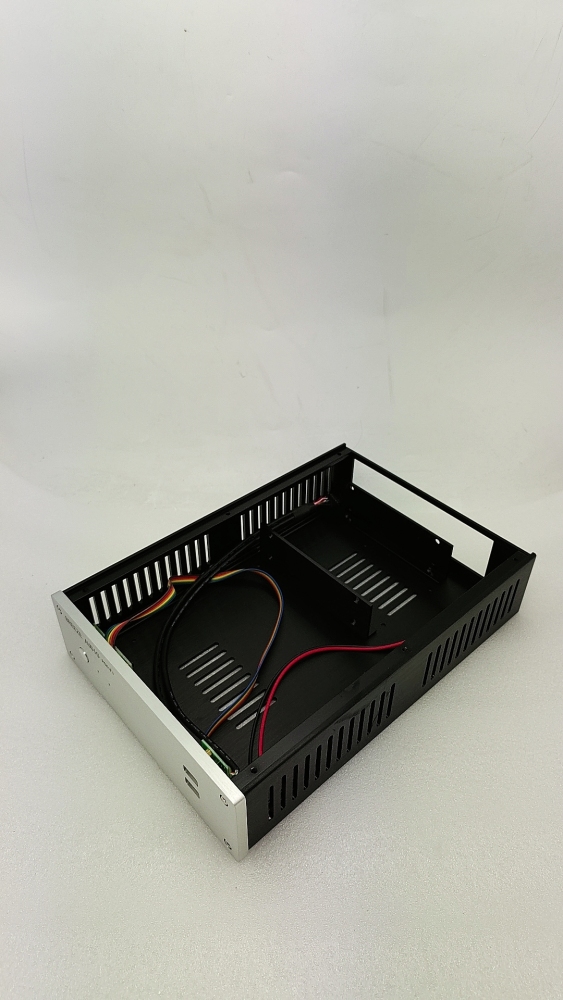 2207 HTPC using DC-ATX full aluminum chassis dual 3.5 hard drive version ITX computer Case