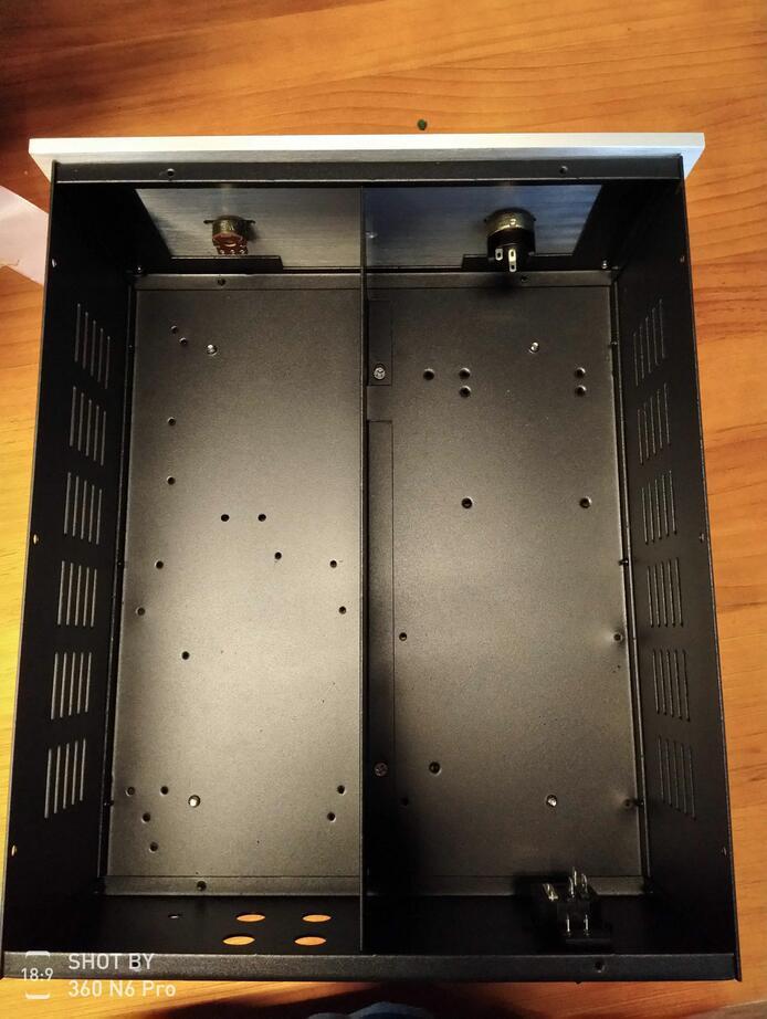 834 diy HIFI Phono Audio Amplifier chassis Aluminum iron bonding case