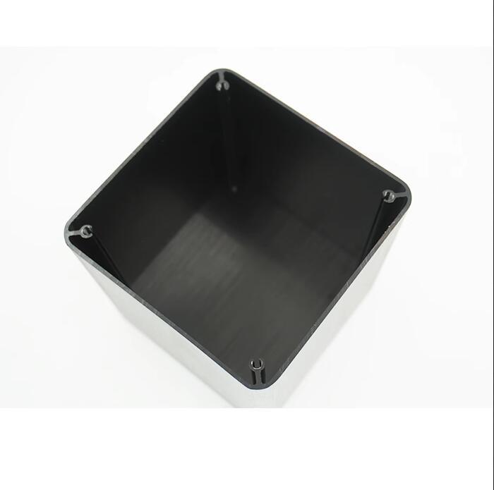 1pcs square aluminum transformer cover for output transformer 110*110*130 mm