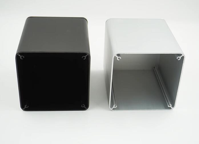1pcs square aluminum transformer cover for output transformer 110*110*130 mm