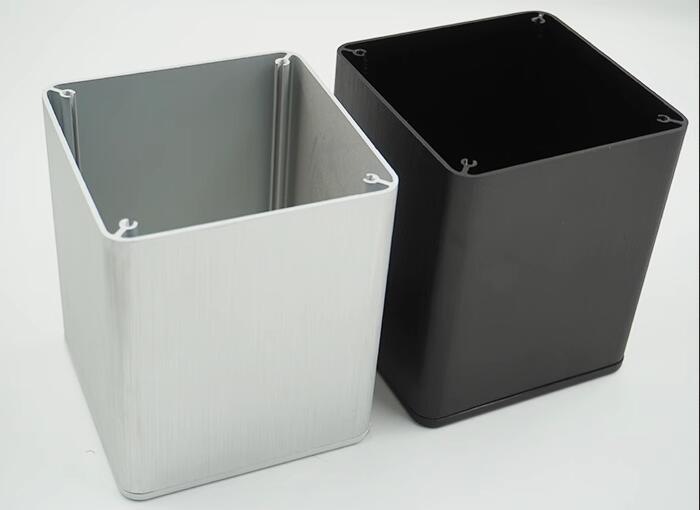 1pcs square aluminum transformer cover for output transformer 110*110*130 mm