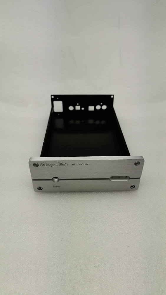Full aluminum chassis 1506 DAC enclosure decoder box hifi diy chassis mini case 155 x60 x241MM