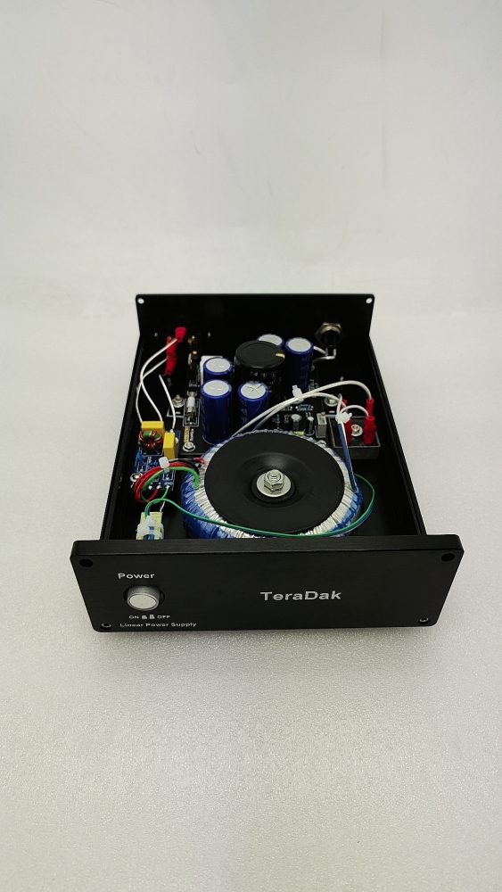 Teradak 54VA OCC Silver plated transformer 7N single crystal copper Audiophile HiFi Upgraded linear power supply