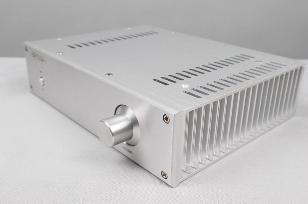 BZ2807 full aluminum hifi diy amplifier chassis preamplifier case with heatsink