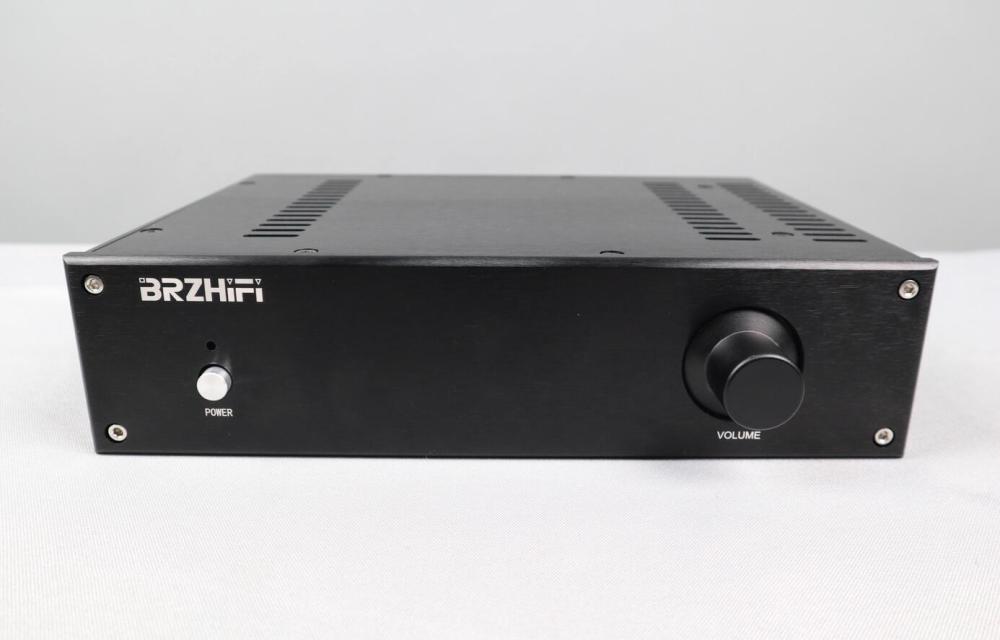 BZ2807 full aluminum hifi diy amplifier chassis preamplifier case with heatsink