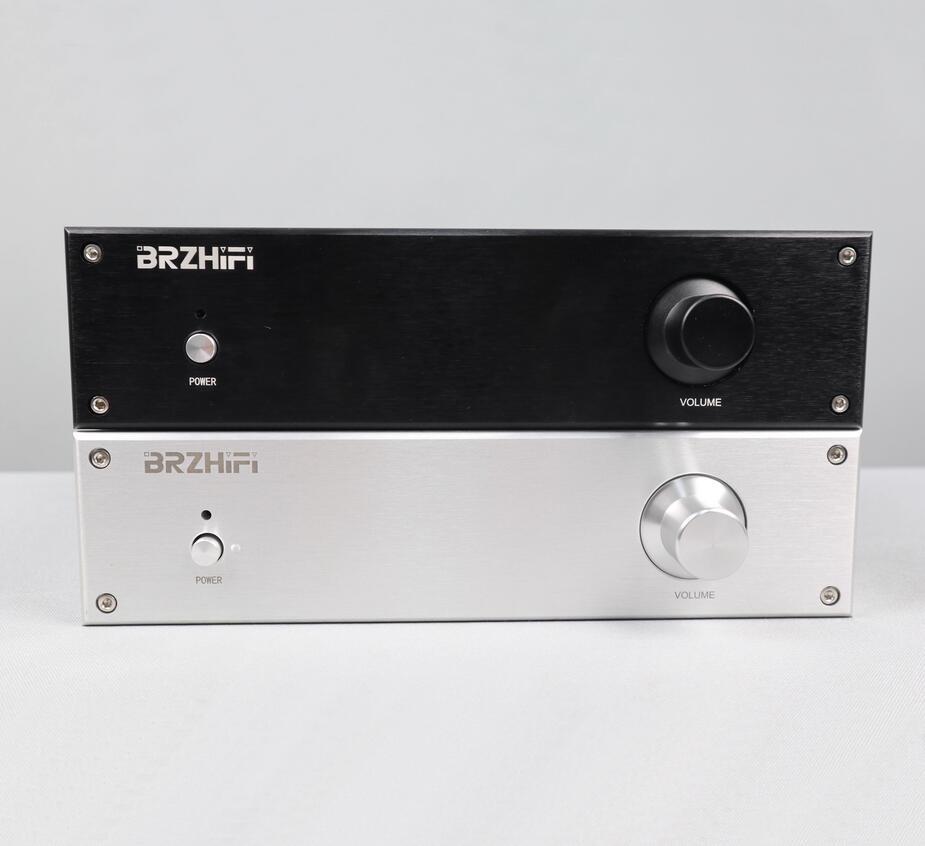 BZ2807 full aluminum hifi diy amplifier chassis preamplifier case with heatsink