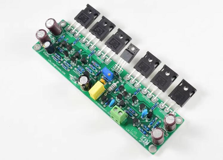 One pair L15 MOSFET Assembled 150W*2 Amplifier Board With IRFP240 IRFP9240 transistor