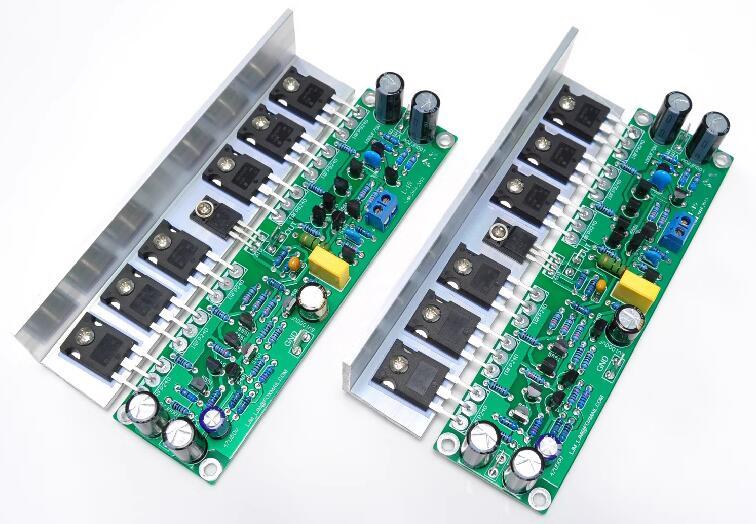 One pair L15 MOSFET Assembled 150W*2 Amplifier Board With IRFP240 IRFP9240 transistor