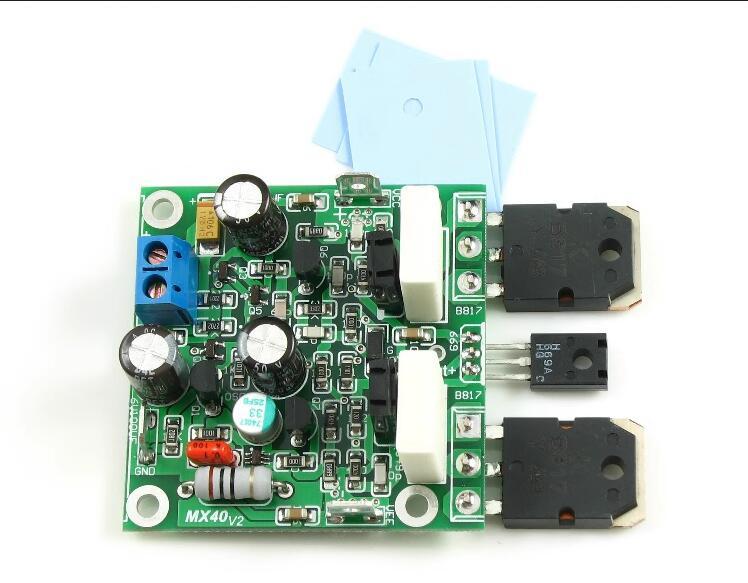 MX40 hifi stereo 50W*2 Mini DIY finished amplifier board Beyond LM3886