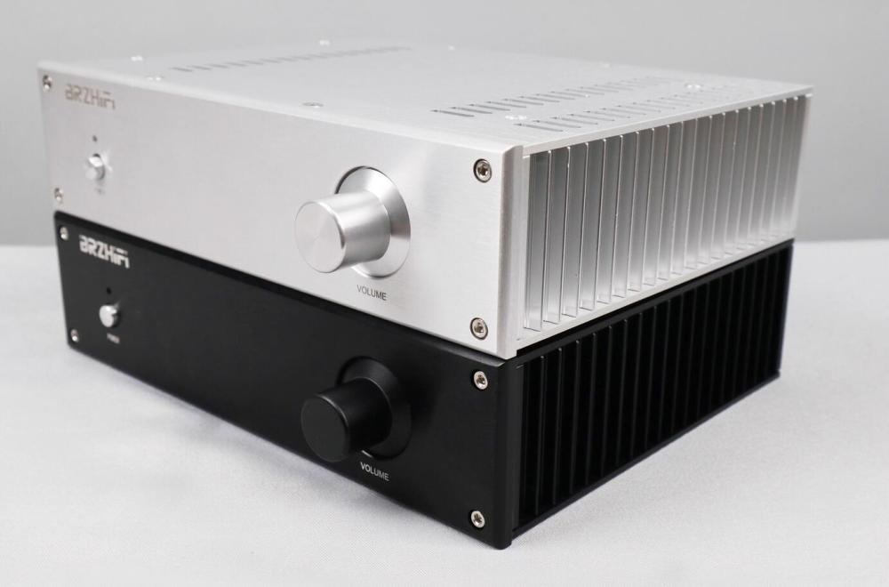 BZ2807 full aluminum hifi diy amplifier chassis preamplifier case with heatsink