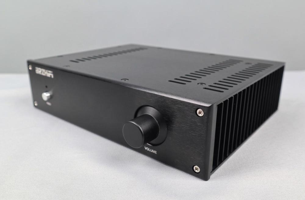 BZ2807 full aluminum hifi diy amplifier chassis preamplifier case with heatsink