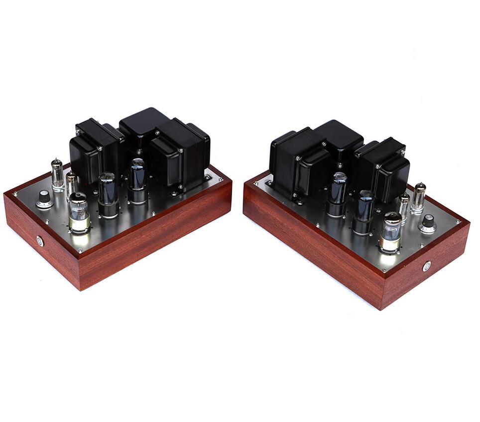 6V6 Parallel split type single ended Class A electronic tube power amplifier 6SN7 push 6Z4 tube rectification