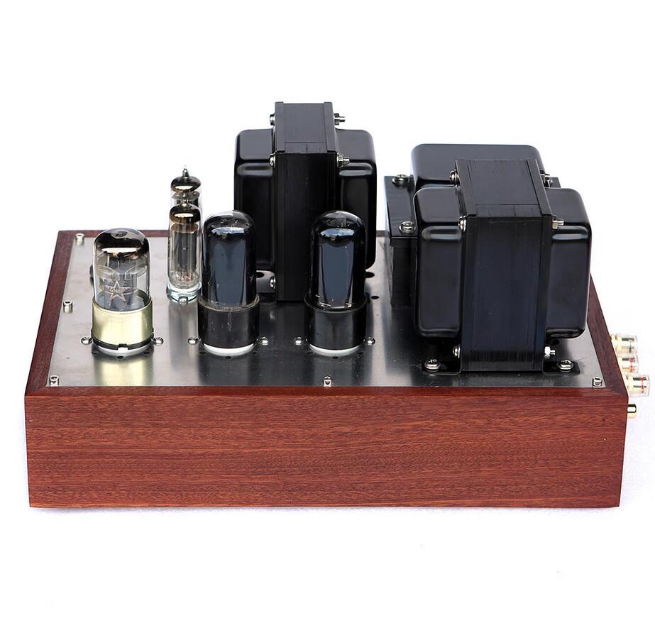 6V6 Parallel split type single ended Class A electronic tube power amplifier 6SN7 push 6Z4 tube rectification