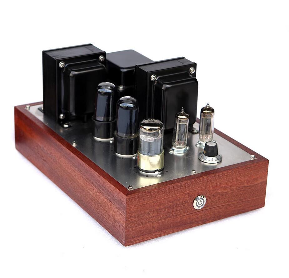 6V6 Parallel split type single ended Class A electronic tube power amplifier 6SN7 push 6Z4 tube rectification