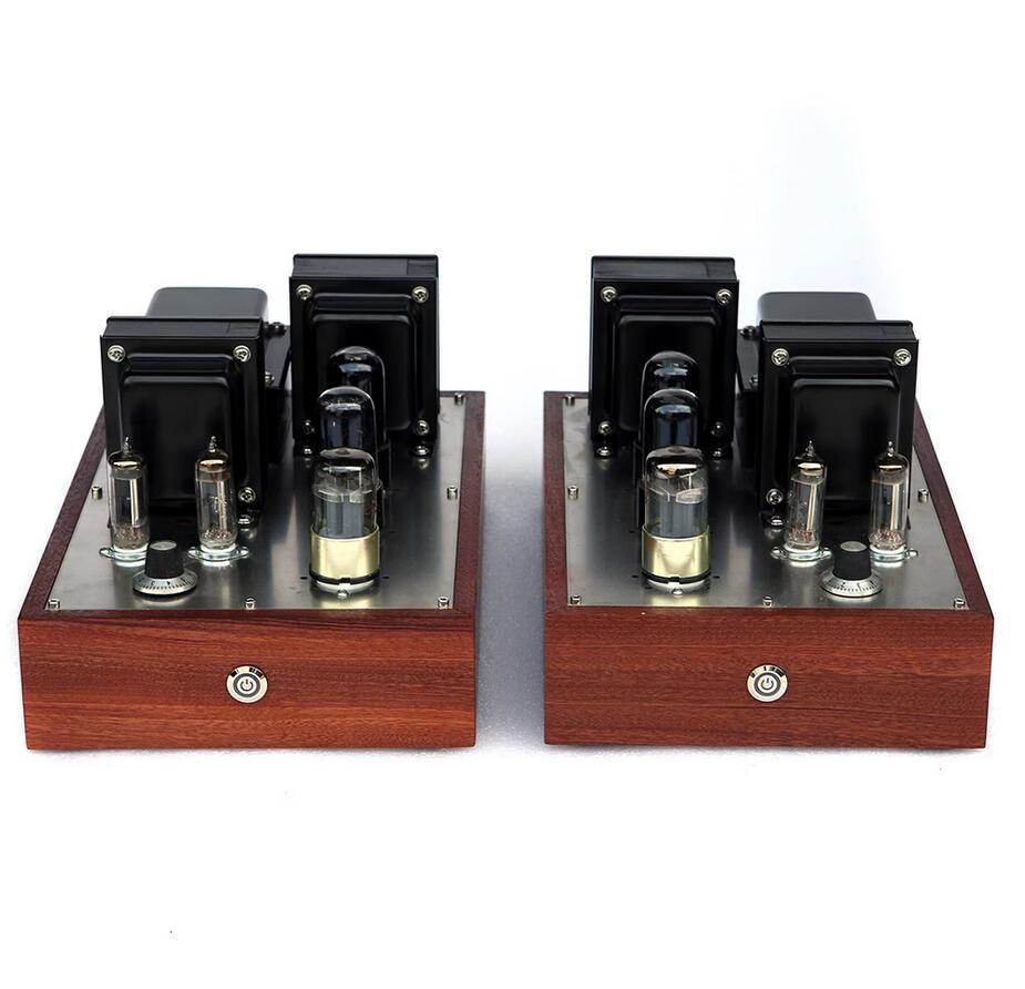 6V6 Parallel split type single ended Class A electronic tube power amplifier 6SN7 push 6Z4 tube rectification