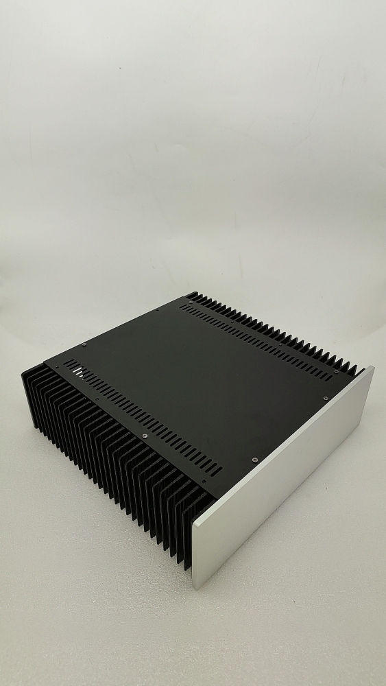 Q3 aluminum front panel amplifier chassis / Preamp / Class A / External radiator / AMP Enclosure / case / DIY box (320*100*300mm)