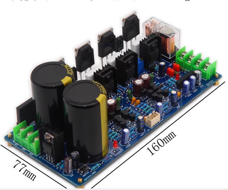 S032 High power dual channel 150W+150W HiFi finished amplifier board