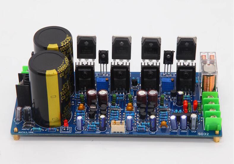 S032 High power dual channel 150W+150W HiFi finished amplifier board