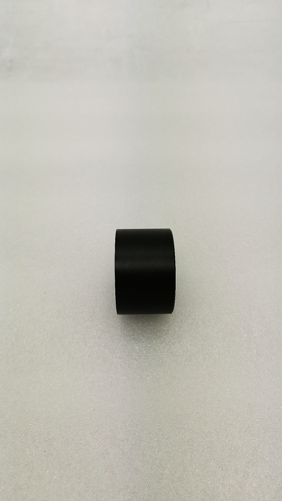black Diameter 48mm Height 30mm Cylindrical solid aluminum power amplifier knob Potentiometer volume knob with Indicator