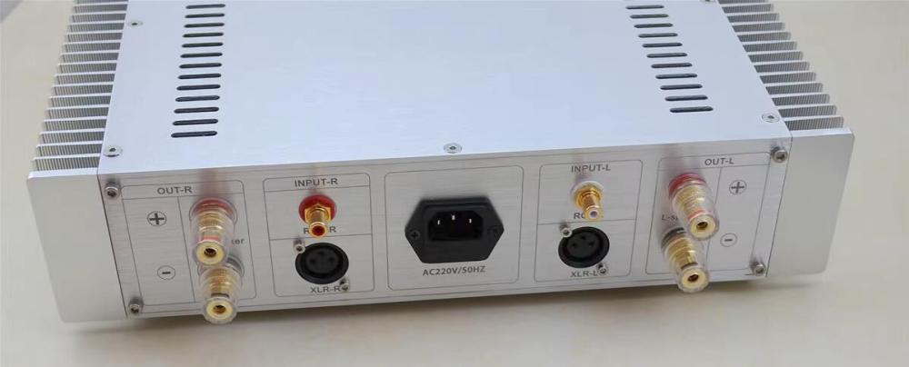 Finished LM3886 hifi 120W*2 stereo Parallel fully balanced power amplifier