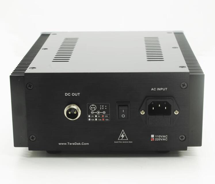 TeraDak DC-280W 12V/15A High current HiFi linear power supply Multiple output voltages available
