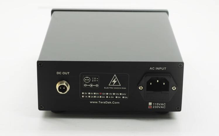 Teradak AROMA A100 Headphone amplifier Upgrade HiFi Linear power supply ±15V±18V3A