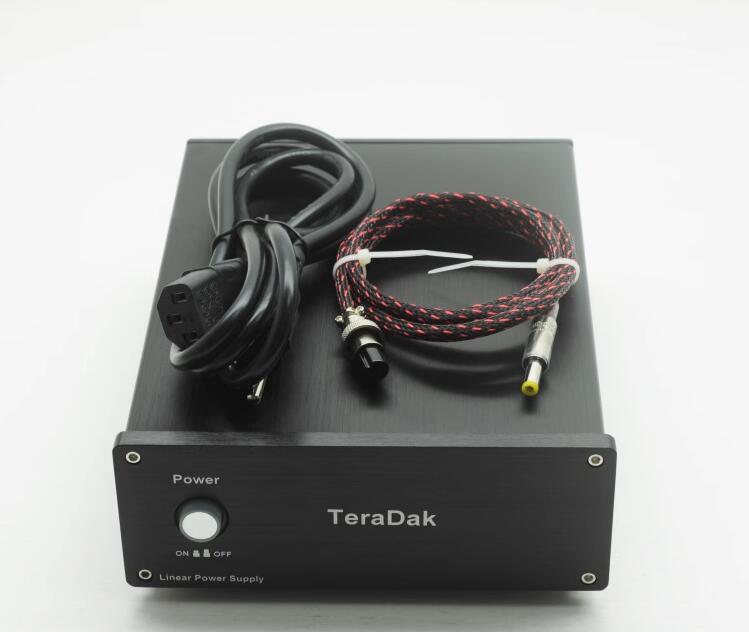 Teradak AROMA A100 Headphone amplifier Upgrade HiFi Linear power supply ±15V±18V3A