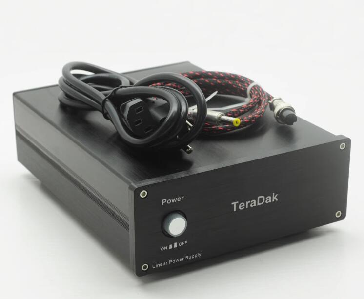 Teradak AROMA A100 Headphone amplifier Upgrade HiFi Linear power supply ±15V±18V3A