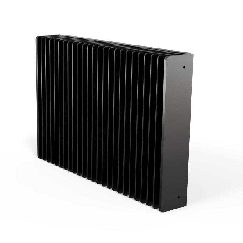 1pcs 400mm*Xmm*50mm Full Aluminum E Heatsink For Power Amplifier DIY Radiator