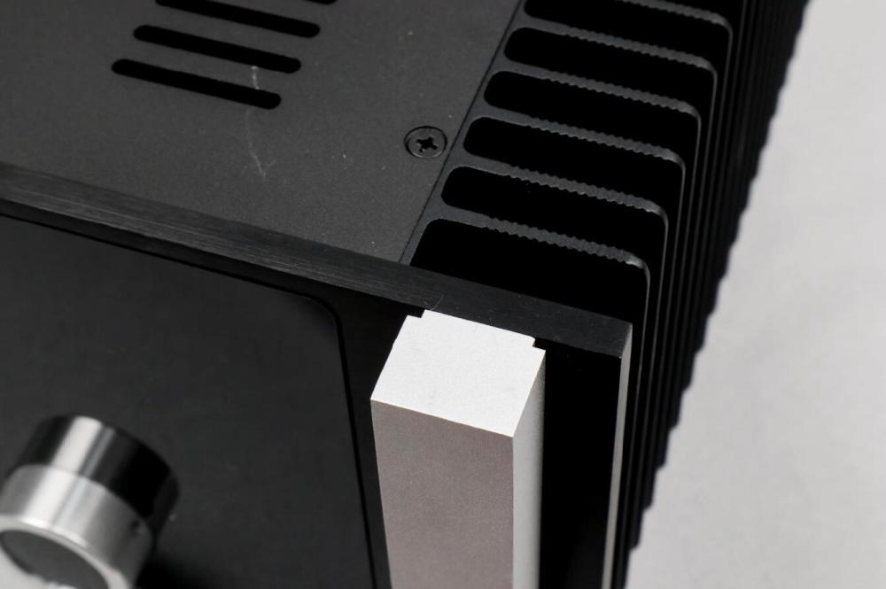 personality fashion Full Aluminum class A Post Mcintosh Amplifier Chassis heatsink on both sides hifi DIY box