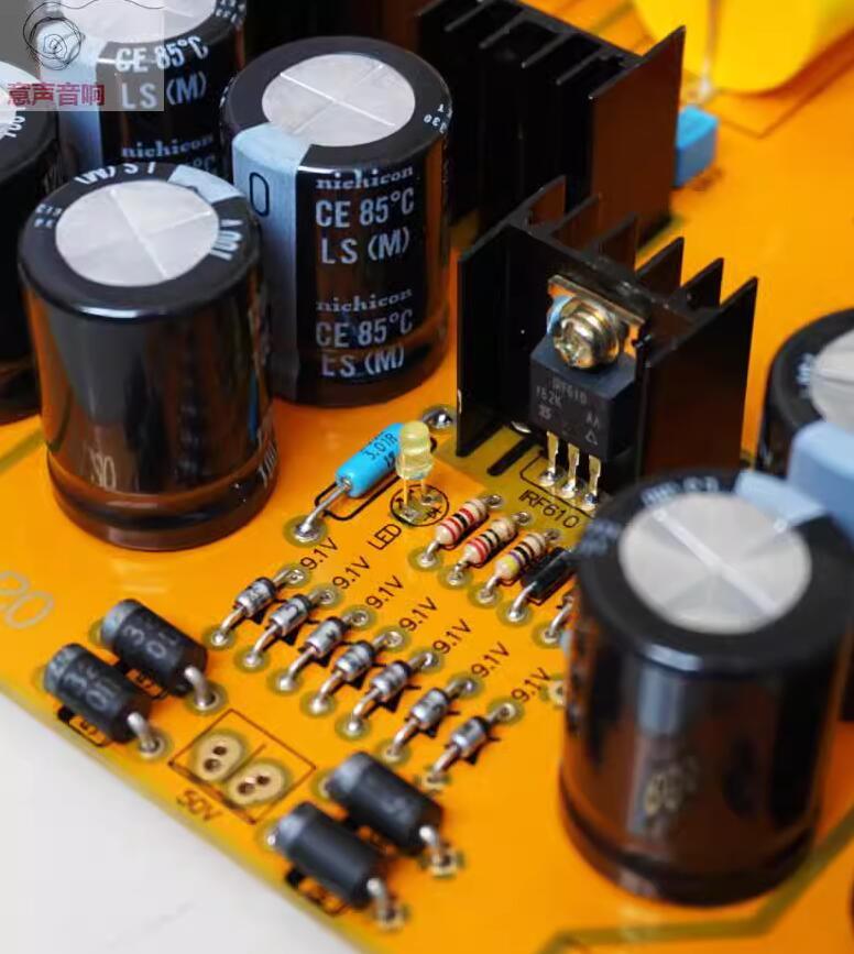 PASS 2.0 Single ended Class A HIFI Field-effect transistor finished preamp board
