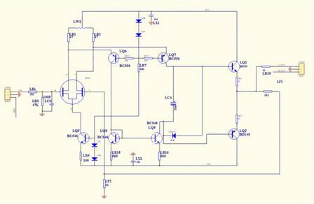 Reference Marantz HDAM Classic Circuit hifi diy Field effect transistor input preamp board