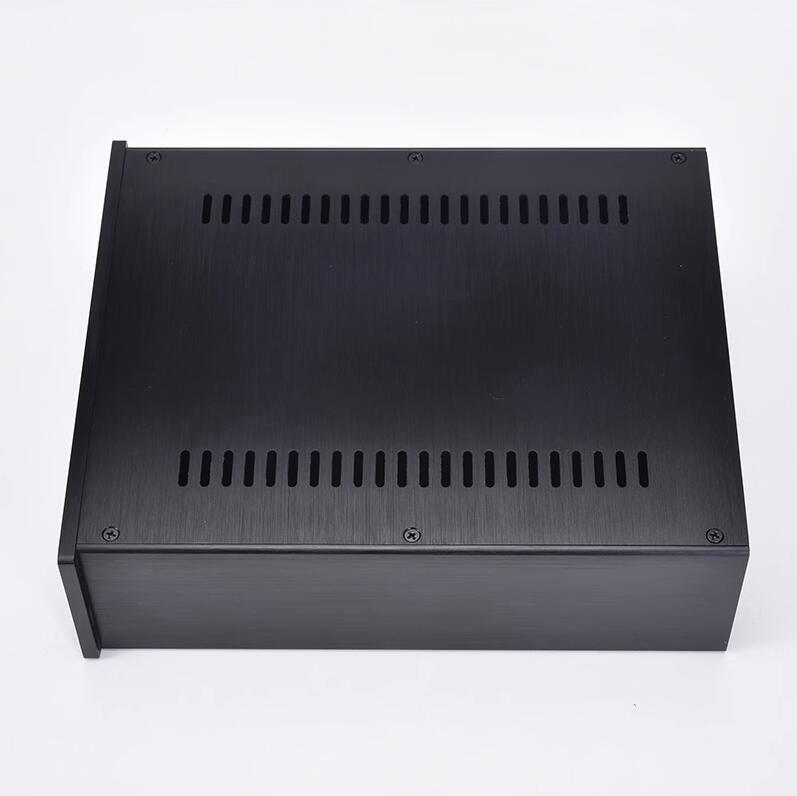 2609KB All-Aluminum Audio Amplifier Chassis hifi preamp case power supply box headphone amplifier diy enclosure