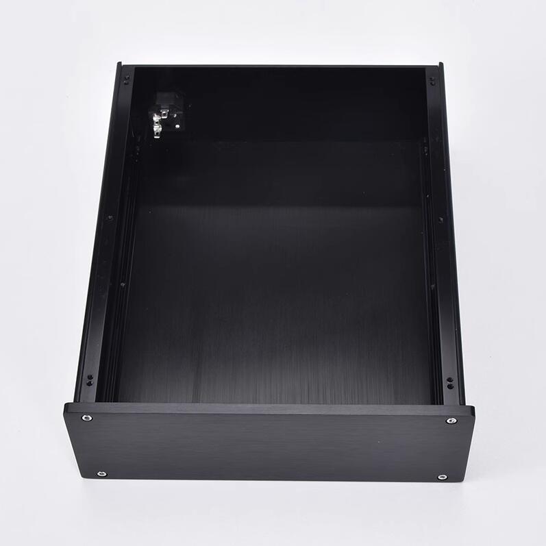 2609KB All-Aluminum Audio Amplifier Chassis hifi preamp case power supply box headphone amplifier diy enclosure