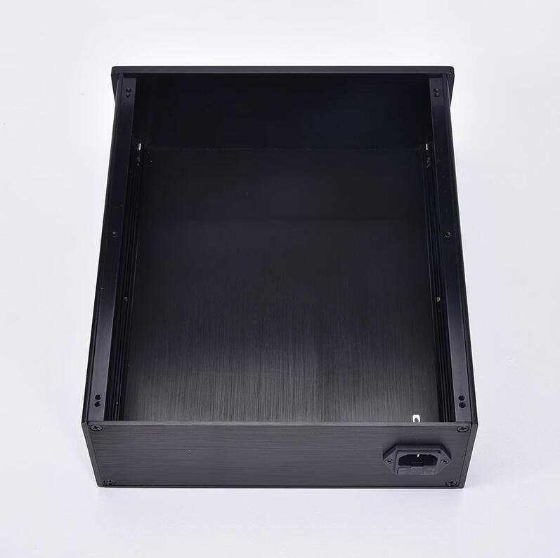 2609KB All-Aluminum Audio Amplifier Chassis hifi preamp case power supply box headphone amplifier diy enclosure