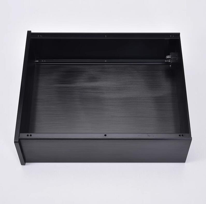2609KB All-Aluminum Audio Amplifier Chassis hifi preamp case power supply box headphone amplifier diy enclosure