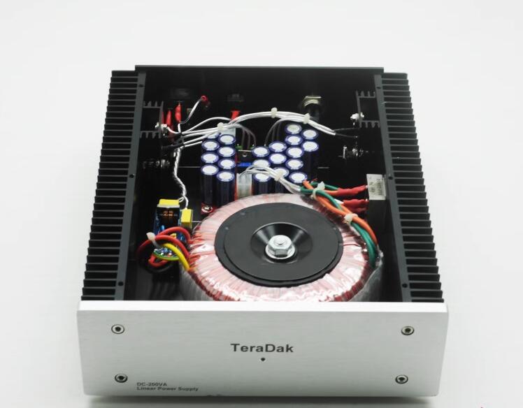 TeraDak LUMIN U1 MINI D2 T2 Digital player modification DIY upgrade linear power supply