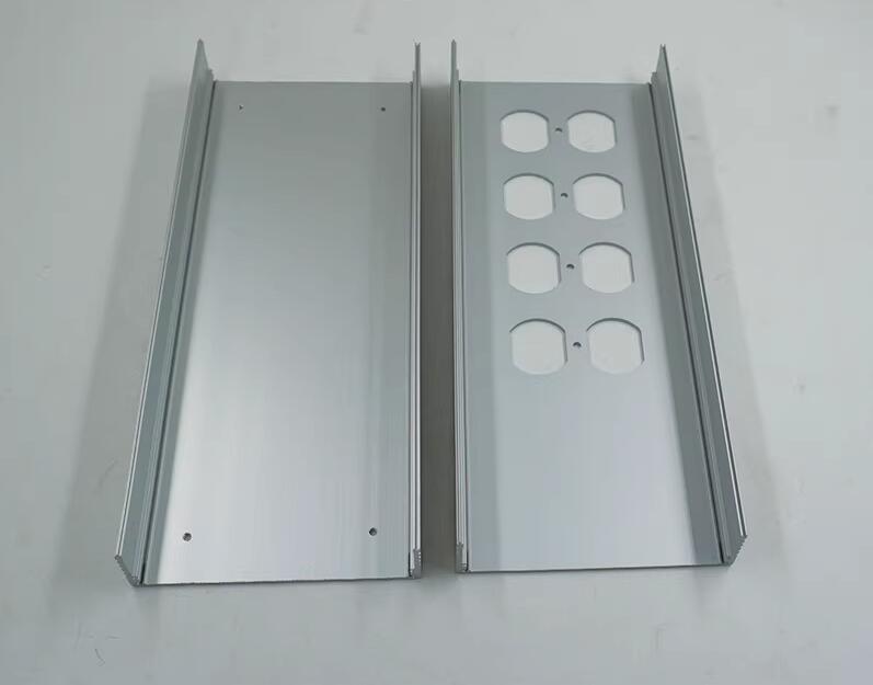 126 All aluminum alloy American standard socket chassis HIFI DIY Power filter housing