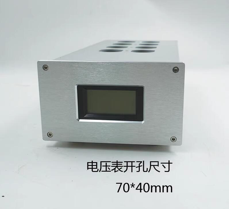 126 All aluminum alloy American standard socket chassis HIFI DIY Power filter housing