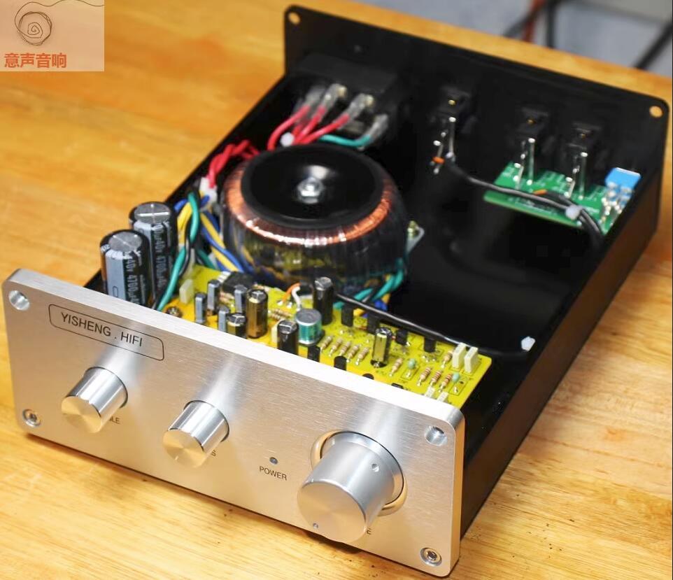 Reference UK NAD circuit Single Ended Class A Discrete Tone HIFI Preamplifier