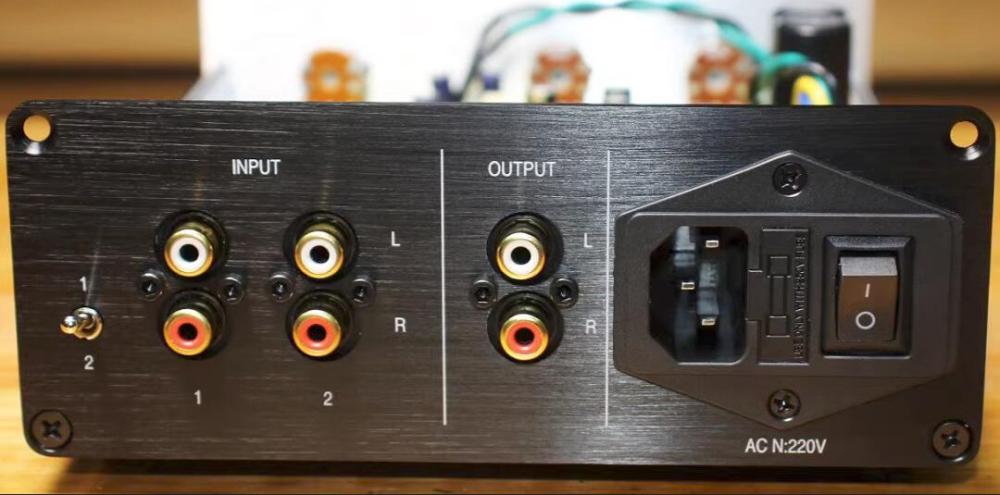 Reference UK NAD circuit Single Ended Class A Discrete Tone HIFI Preamplifier