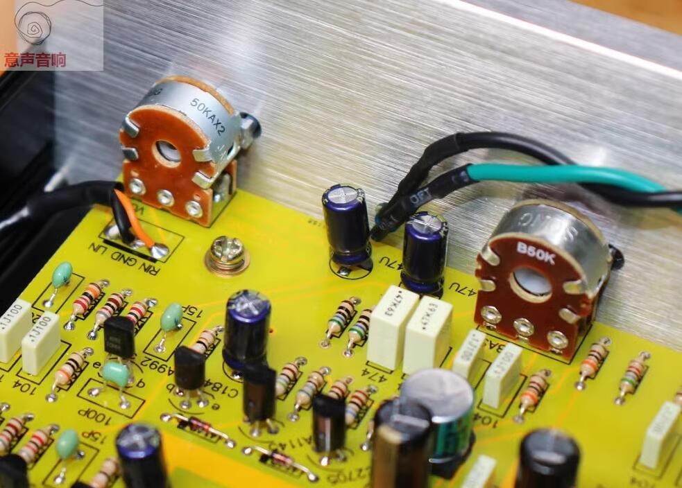 Reference UK NAD circuit Single Ended Class A Discrete Tone HIFI Preamplifier