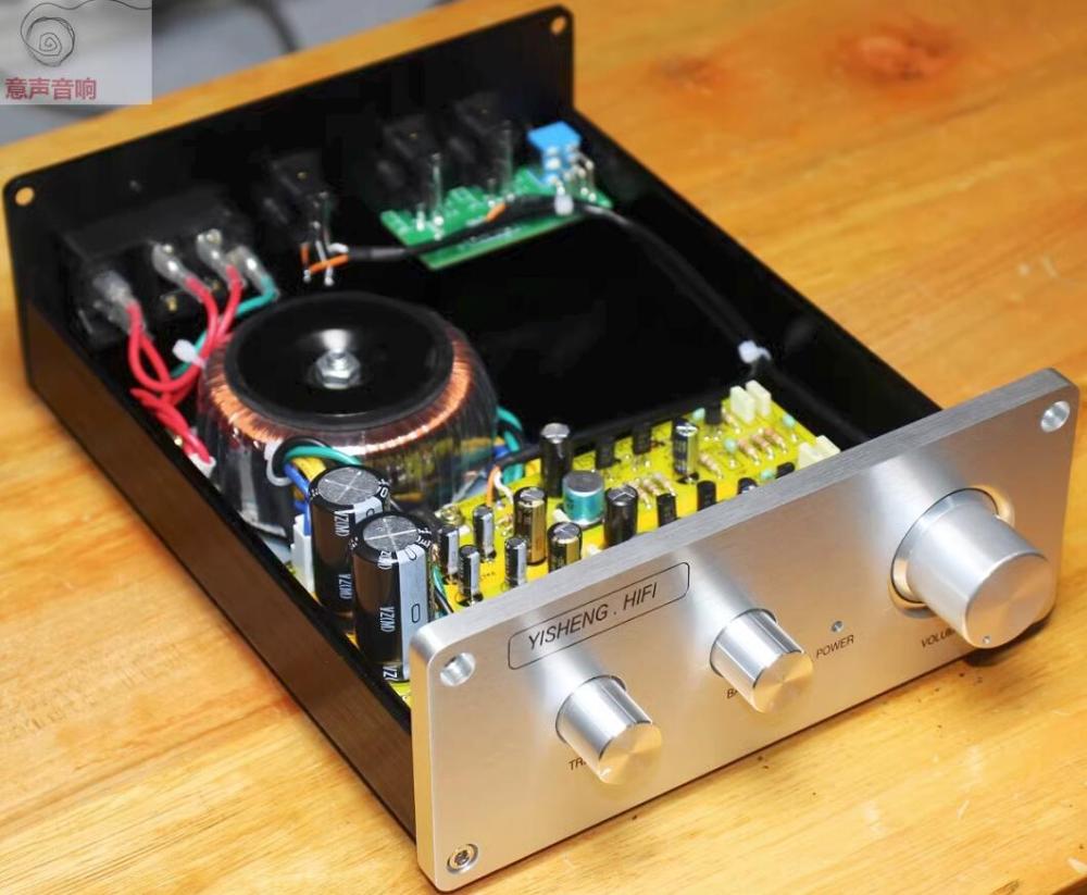 Reference UK NAD circuit Single Ended Class A Discrete Tone HIFI Preamplifier