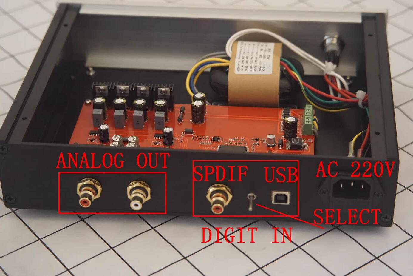 AD1865 R2R NOS DACFPGA Asynchronous processing technology dual