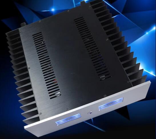 KSA100MKII circuit 100W*2 class A hifi diy stereo audio power amplifier with VU meter