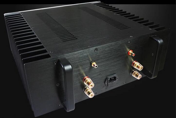 KSA100MKII circuit 100W*2 class A hifi diy stereo audio power amplifier with VU meter