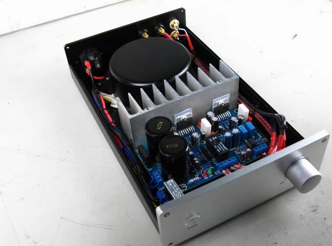 New 5532+7293 HIFI stereo 70W* 2 audio power amplifier With protective circuit
